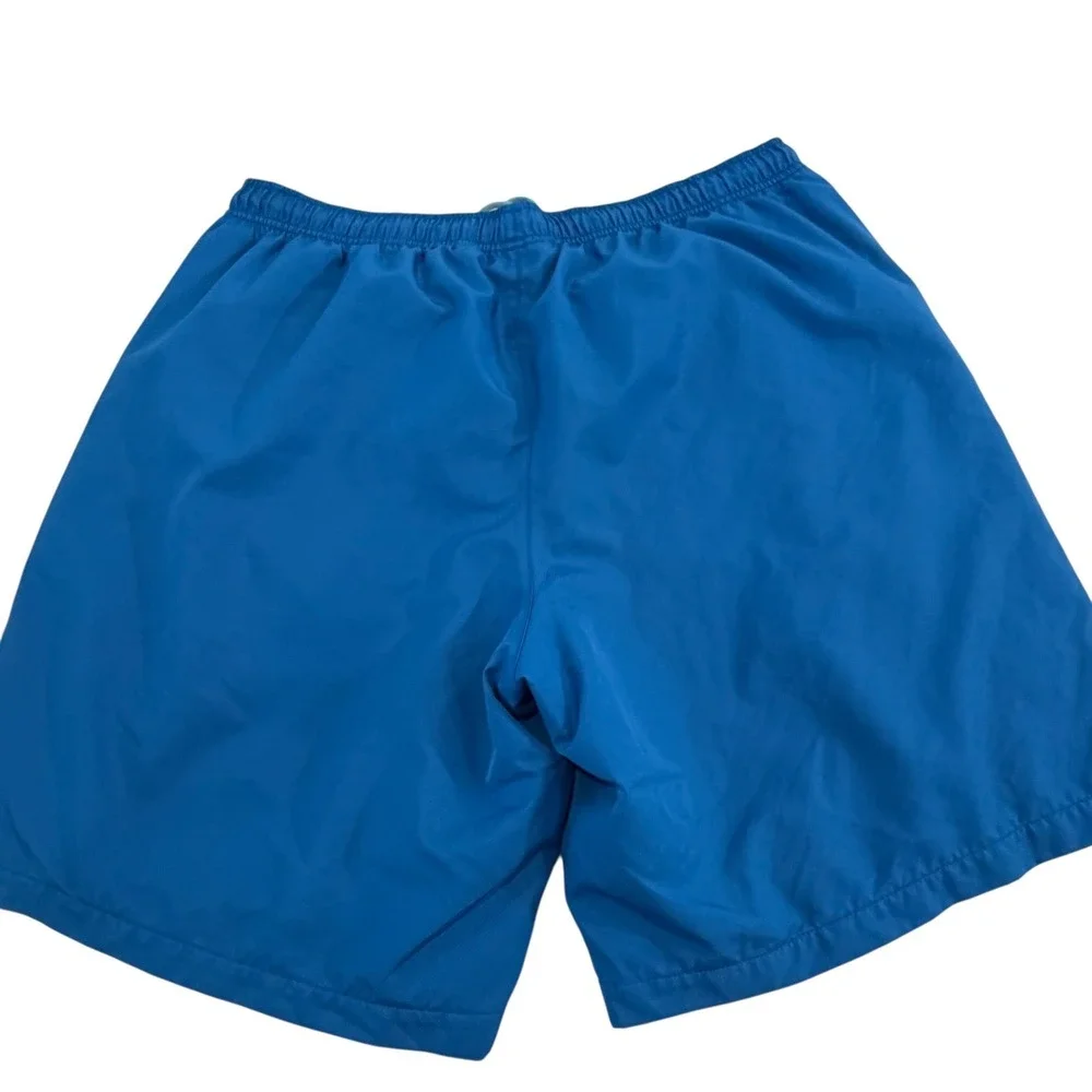 Lacoste Blue Solid Swim Trunks, 3XL
